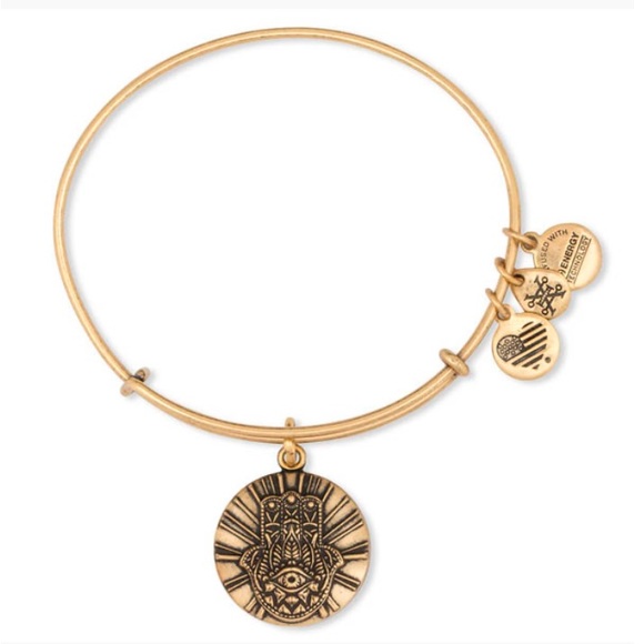 Alex and Ani Jewelry - NWT Alex and Ani Hand of Fatima Bangle